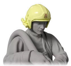 Hasič HZS s proudnicí Modely od Patrona