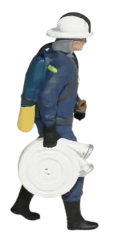 Hasič s hadicí a dýchacím přístrojem SATURN S7 Modely od Patrona Hasič s hadicí a dýchacím přístrojem SATURN S7 Modely od Patrona