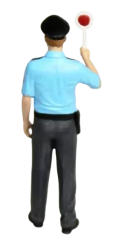 Hlídka dopravní POLICIE ČR s terčíkem F4M Hlídka dopravní POLICIE ČR s terčíkem F4M