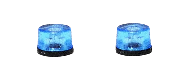 Maják výstražný bez sirény modrý Modely od Patrona