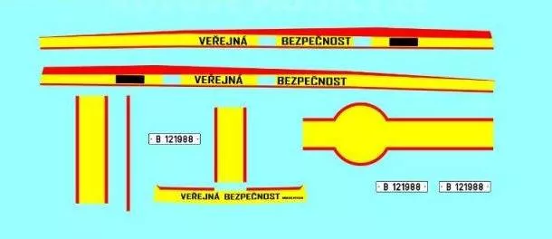 Moskvič 2137 Veřejná Bezpečnost ČSSR MoP