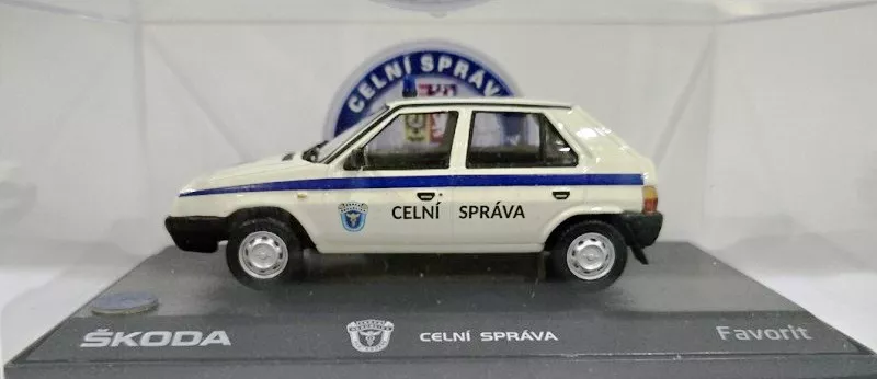 Škoda Favorit 136L CELNÍ SPRÁVA ROZVADOV Seven model