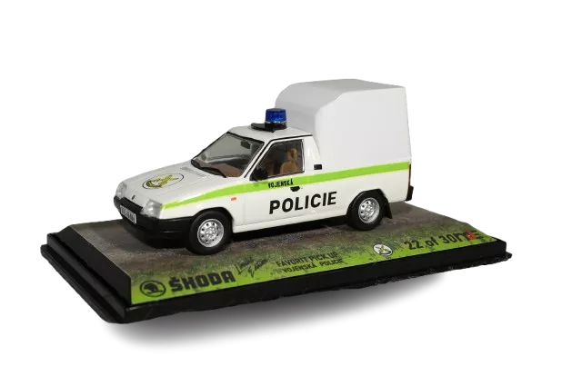 Škoda Favorit Pick-up Vojenská Policie Modely Jenda Škoda Favorit Pick-up Vojenská Policie Modely Jenda