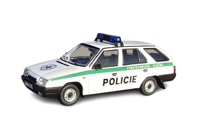 Škoda Forman Policie Pyrotechnická služba Modely Jenda