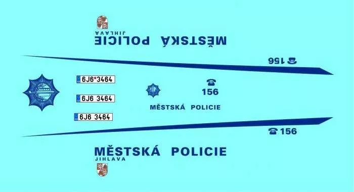 Škoda Octavia Combi Městská Policie Jihlava 1 MoP