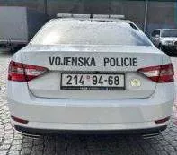 Škoda Superb III vojenská policie ČR MoP