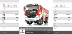 Stolní kalendář KADEN 2025 Stolní kalendář KADEN 2025