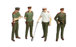 Veřejná bezpečnost se stavěcím terčem Modely od Patrona