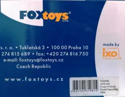 Avia A21 Furgon Policie ČR = Soukromá sbírka PRODEJ FOXTOYS
