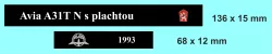 Avia A31T N plachta DeAgostini