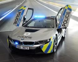 BMW i8 Policie ČR MoP BMW i8 Policie ČR MoP