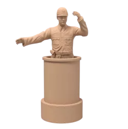 Dopravní stráž na stanovišti