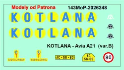 KOTLANA - Avia A21 - Příště budeme chytřejší, staroušku! 