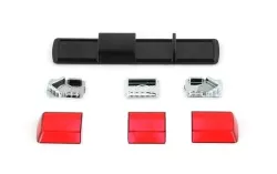 Maják Tesla Holomý VSL 012 LV červený