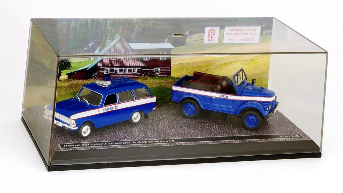 Moskvič 427 VB + GAZ 69A Hlídka VB = Soukromá sbírka PRODEJ Czech Auto Legends
