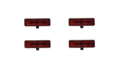 Policejní světlo STOP sada 2 páry