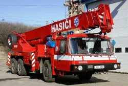 Potisky na hasičský vůz T815 AD28 HZS SŽDC Ústí nad Labem MoP