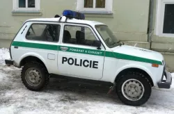 Potisky na vůz Lada Niva Policie ČR MoP
