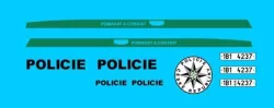  Potisky na vůz Lada Niva Policie ČR