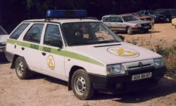 Potisky na vůz Škoda Forman Vojenská Policie ČR MoP