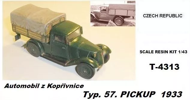 Tatra 57 pickup Modely od Patrona
