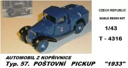 TATRA 57 - poštovní pickup