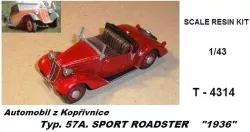 Tatra 57A  sport ROADSTER