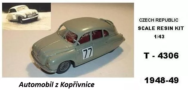 TATRA 600 Tatraplán Modely od Patrona