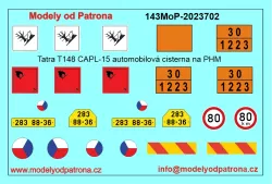 Tatra T148 CAPL-15 automobilová cisterna na PHM