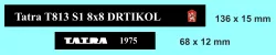 TATRA T813 S1 8X8 DRTIKOL DeAgostini