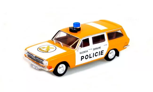 Volha GAZ M24-2 Combi Vojenská dopravní Policie = Soukromá sbírka PRODEJ FOXTOYS