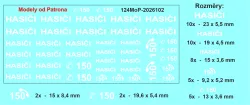 Hasiči + 150 - nápisy (bílé menší) MoP Hasiči + 150 - nápisy (bílé menší) MoP