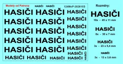 Hasiči + 150 - nápisy (černé velké) MoP Hasiči + 150 - nápisy (černé velké) MoP
