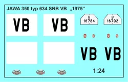 Jawa 350 typ 634 VB F4M Jawa 350 typ 634 VB F4M