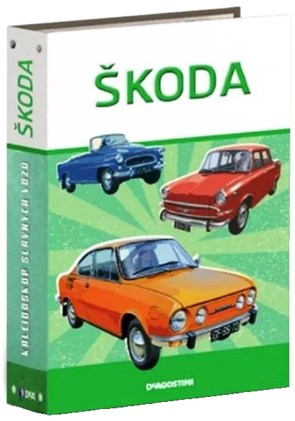 Kaleidoskop slavných vozů Škoda DeAgostini