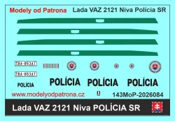 Lada VAZ 2121 Niva Polícia SR