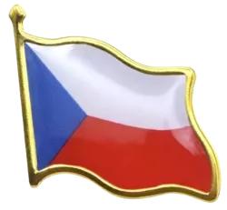 Odznak na klopu Česko (Praha)