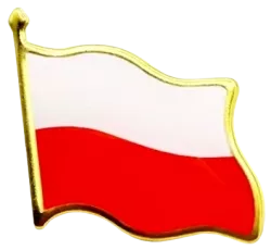 Odznak na klopu Polsko (Varšava)