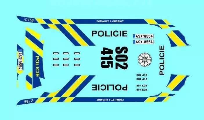 Porsche 911 Carrera Policie ČR MoP