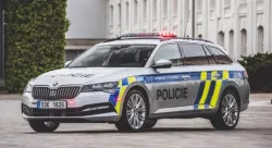 Potisky na vůz Škoda Superb Combi III Policie ČR MoP
