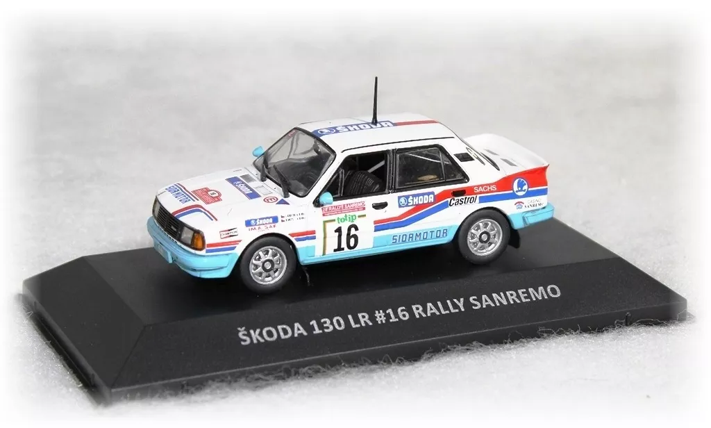 Škoda 130 LR No.16 Rally San Remo DeAgostini
