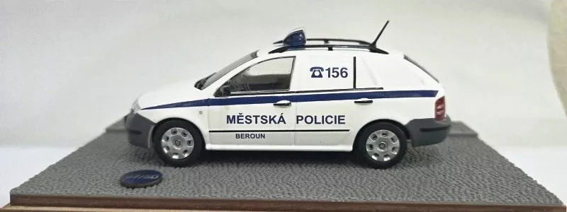 Škoda Fabia Praktik Městská policie Beroun Seven model