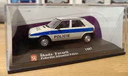 Škoda Favorit - Federální železniční Policie = Soukromá sbírka PRODEJ Abrex