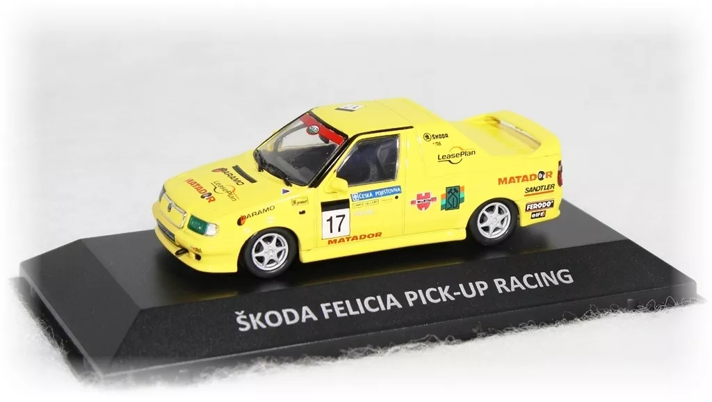 Škoda Felicia Pick-up No.17 Racing DeAgostini