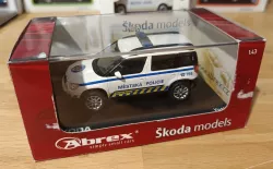 Škoda Yeti Městská Policie Praha = Soukromá sbírka PRODEJ Abrex