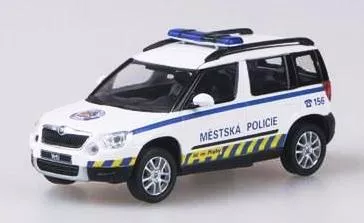 Škoda Yeti Městská Policie Praha = Soukromá sbírka PRODEJ Abrex