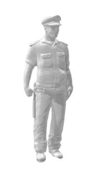 Strážník Městské Policie Modely od Patrona