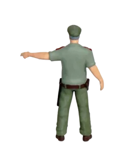 Veřejná bezpečnost - upažená ruka Modely od Patrona