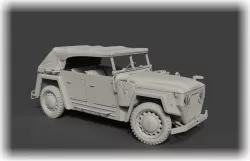 ŠKODA 1101 bojový Tudor s nataženou střechou F4M