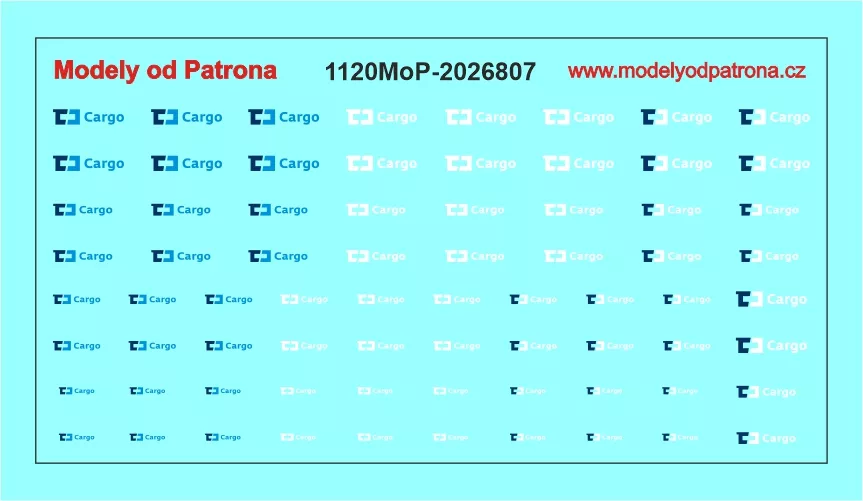 CARGO loga MIX Modely od Patrona